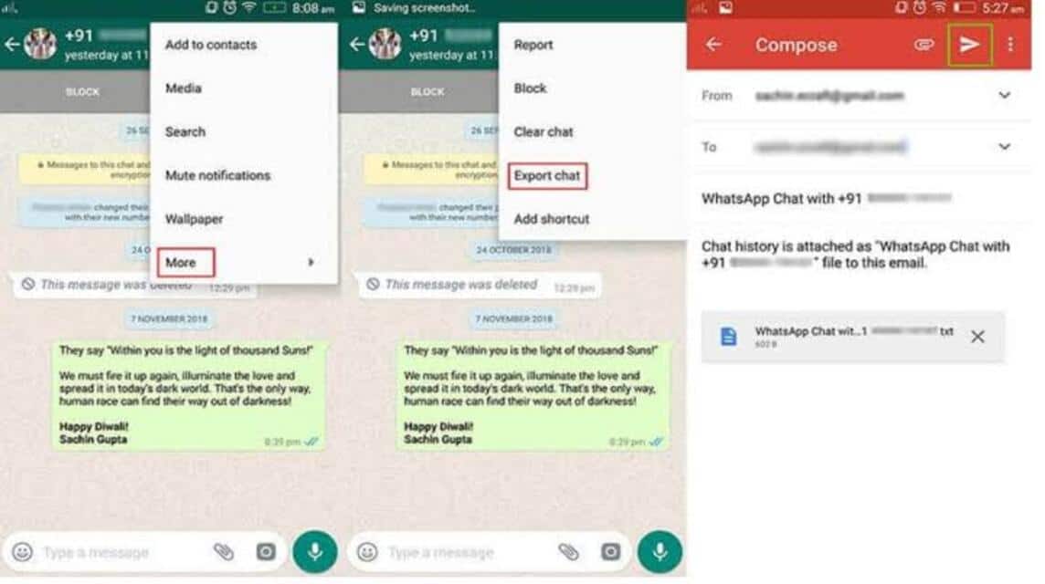 WhatsApp チャットをバックアップする方法 (1)