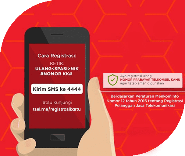 cara registrasi kartu telkomsel