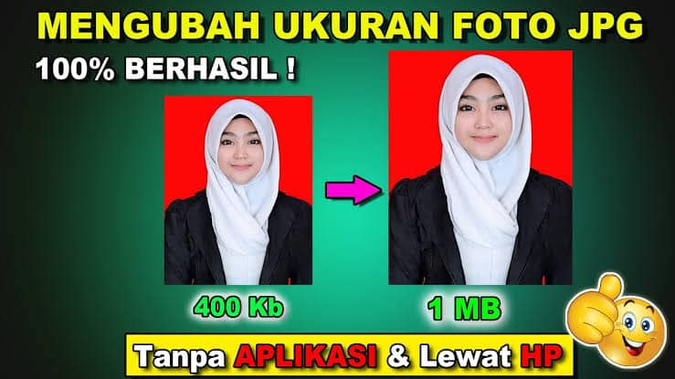 memperbesar ukuran JPG