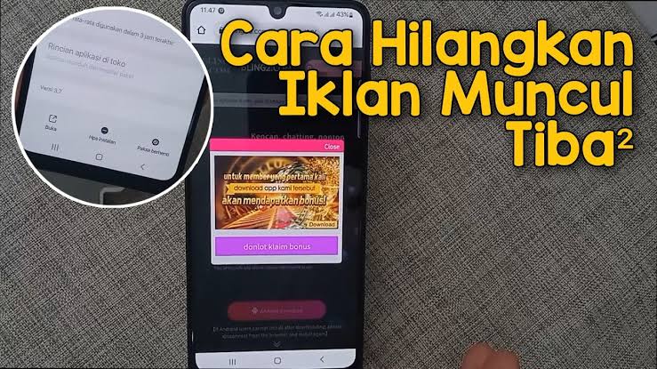 Cara Menghilangkan Iklan  di HP Vivo