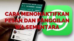 3 Cara Menonaktifkan WA Sementara, Anti Ribet!