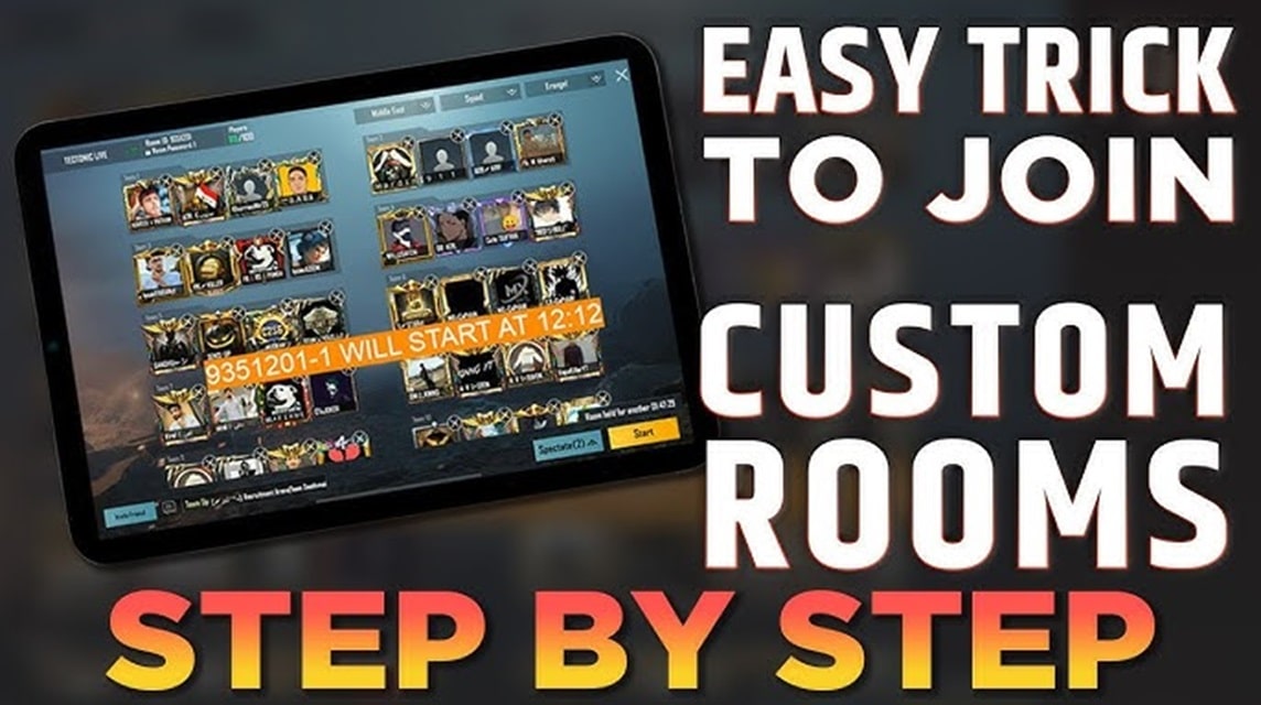 How to Enter a PUBG Mobile Room