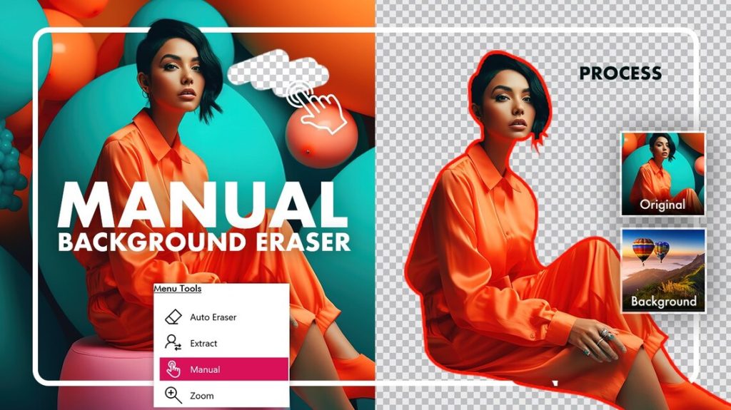 Cara mengubah background foto dengan mudah