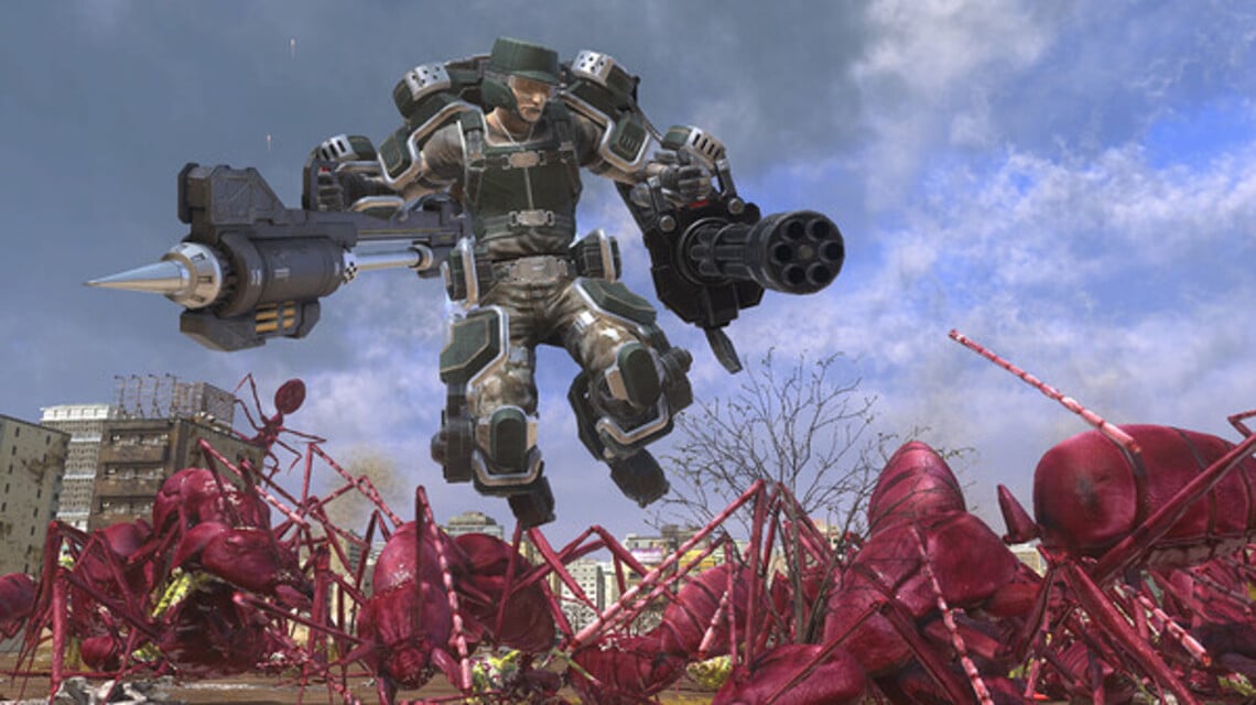 Gameplay von Earth Defense Force 6