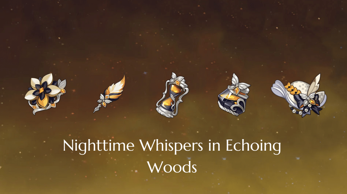 Nighttime Whispers in Echoing Woods Genshin Impact