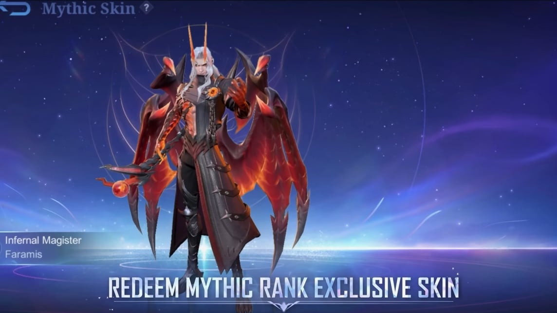 Mythischer Faramis-Skin: Infernal Magister, ML-Patch-Update