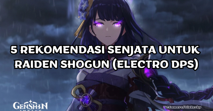 라이덴 쇼군(Electro DPS)을 위한 5가지 추천 무기