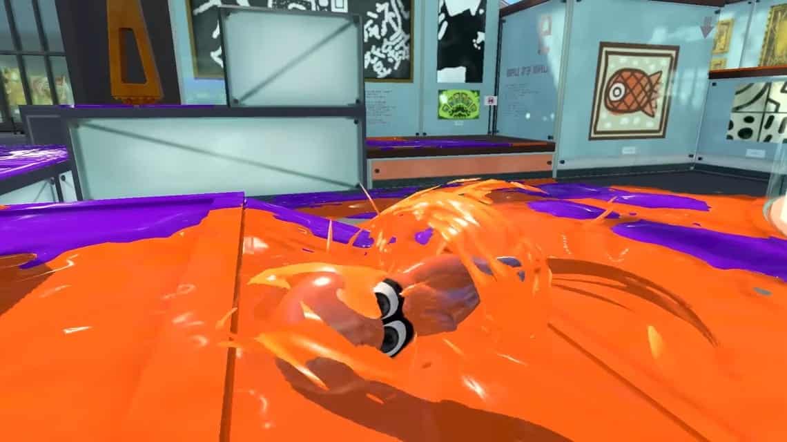 Splatoon 3 - Swim form