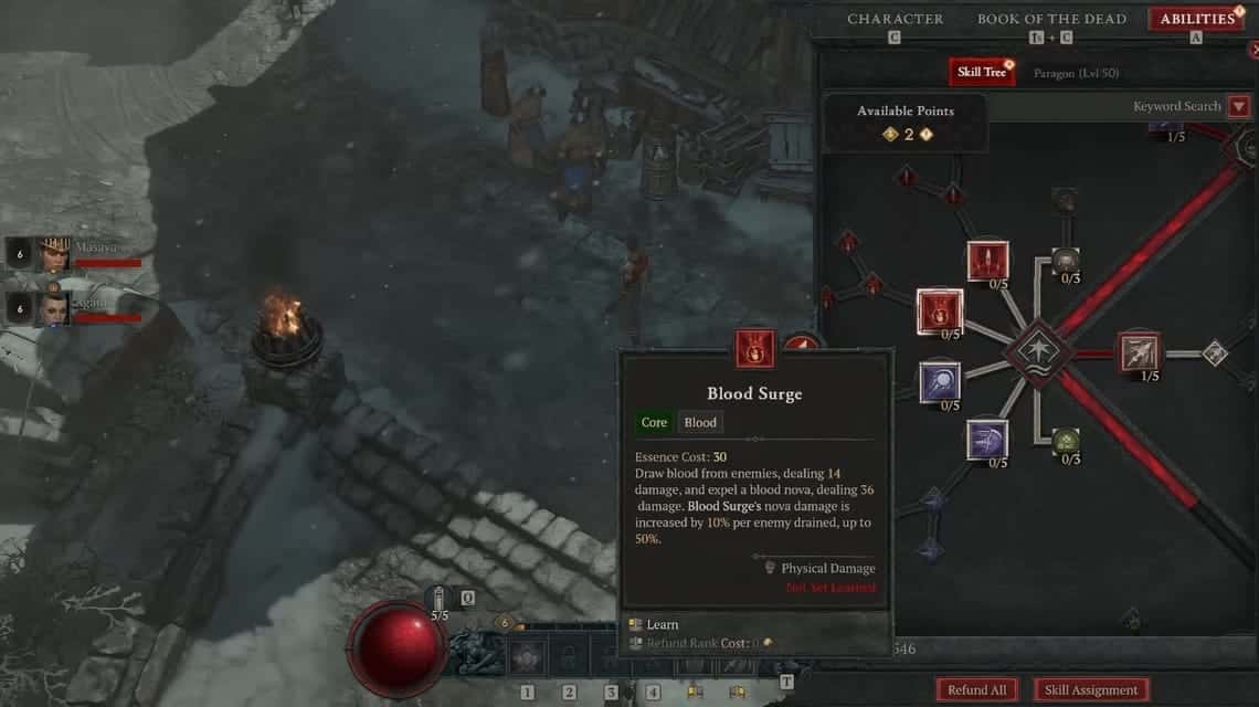 Diablo 4 Talent Tress