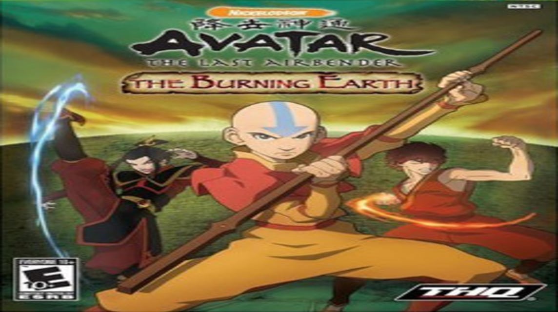 Airbender the burning earth