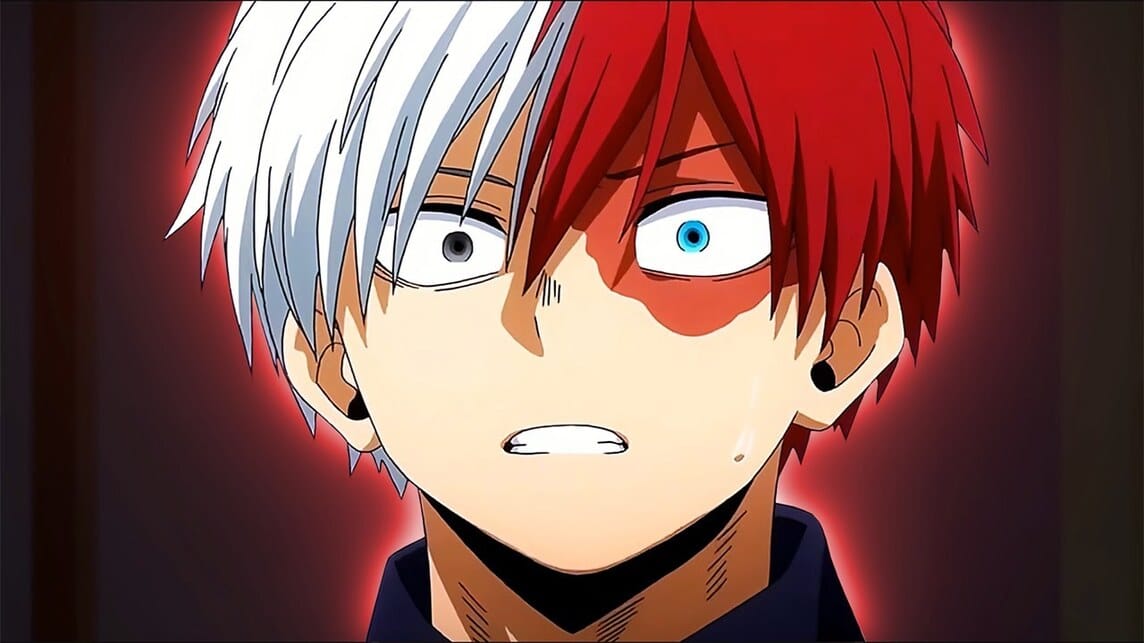 Get to know the character Shoto Todoroki