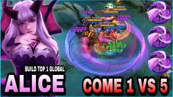 Rekomendasi Build Alice MLBB Tersakit 2024