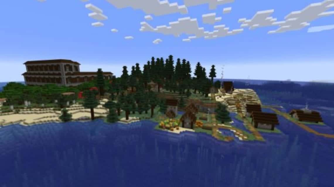 Beste Minecraft-Samen 2024 – Amazing Island