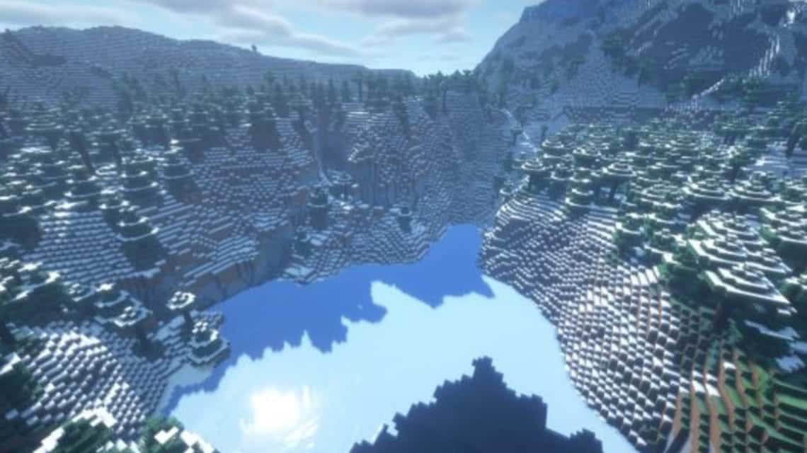 Minecraft Seeds Terbaik 2024 - Beautiful Snow