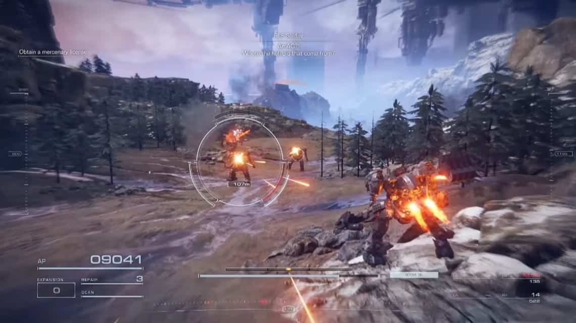 Gameplay Armored COre