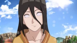 Hanabi Hyuga, younger sister of Hinata, successor of the Hyuga clan