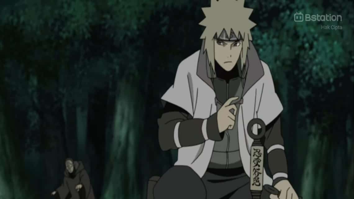 Minato Namikaze - Jutsu ruang dan waktu