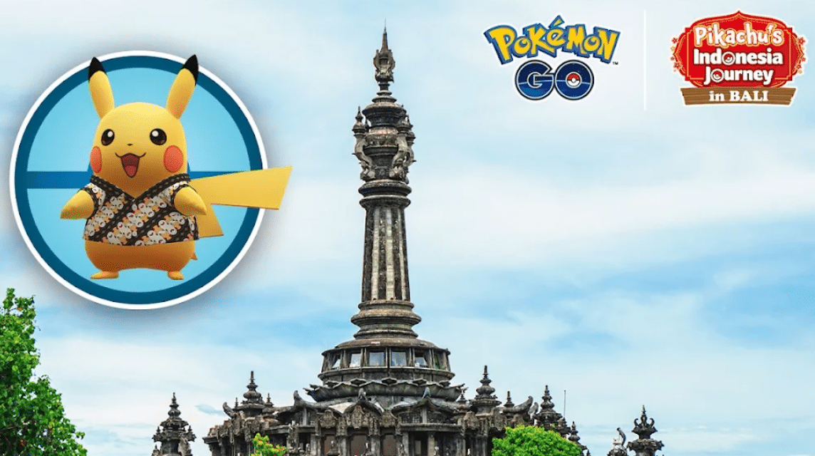Pikachu's Indonesia Journey, a collaboration event, is coming to Bali, Indonesia!