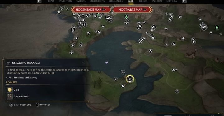 霍格沃茨遗产洛可可救援任务指南