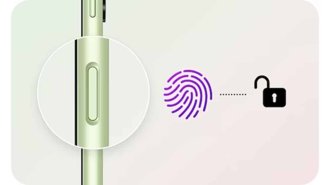 Samsung A14 5G Fingerprint