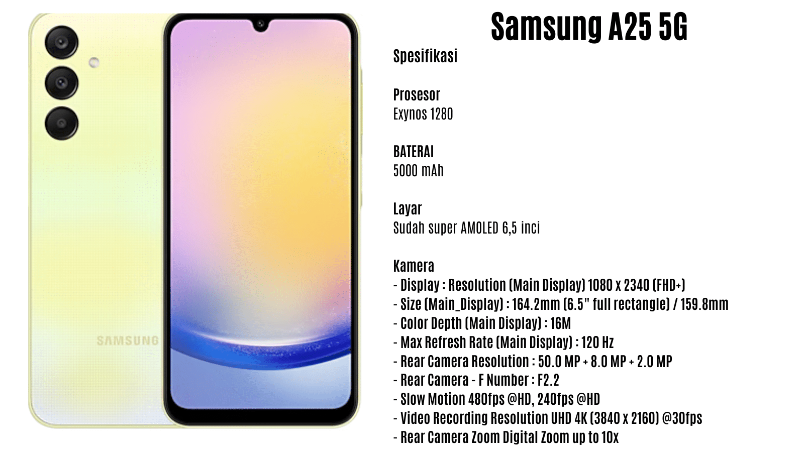 Samsung A25 5G