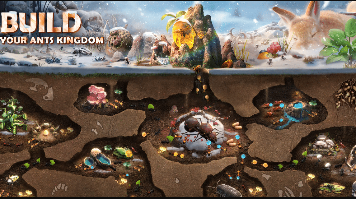 Interessante Dinge aus dem Spiel The Ants: Underground Kingdom 