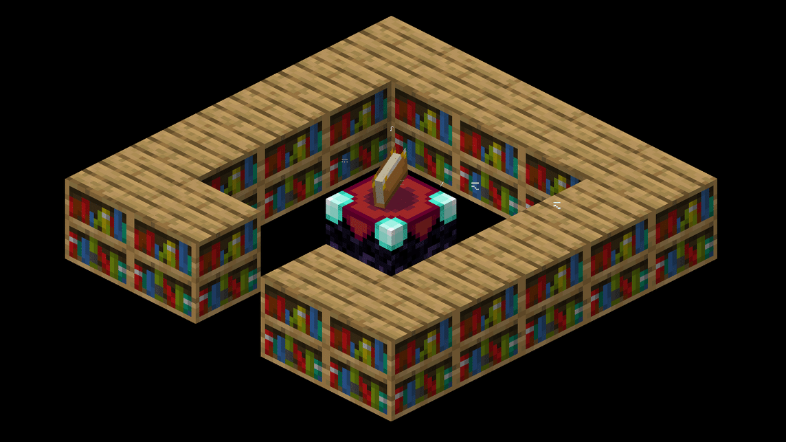 Examples of Booksheld Structures for Enchanting