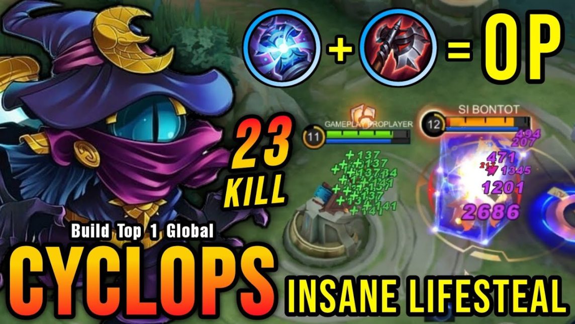 Rekomendasi Build Cyclops MLBB Tersakit 2024