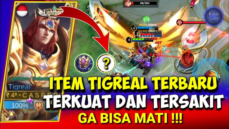 Build Tigreal Tersakit 2024 dan Hero Combo Terbaik