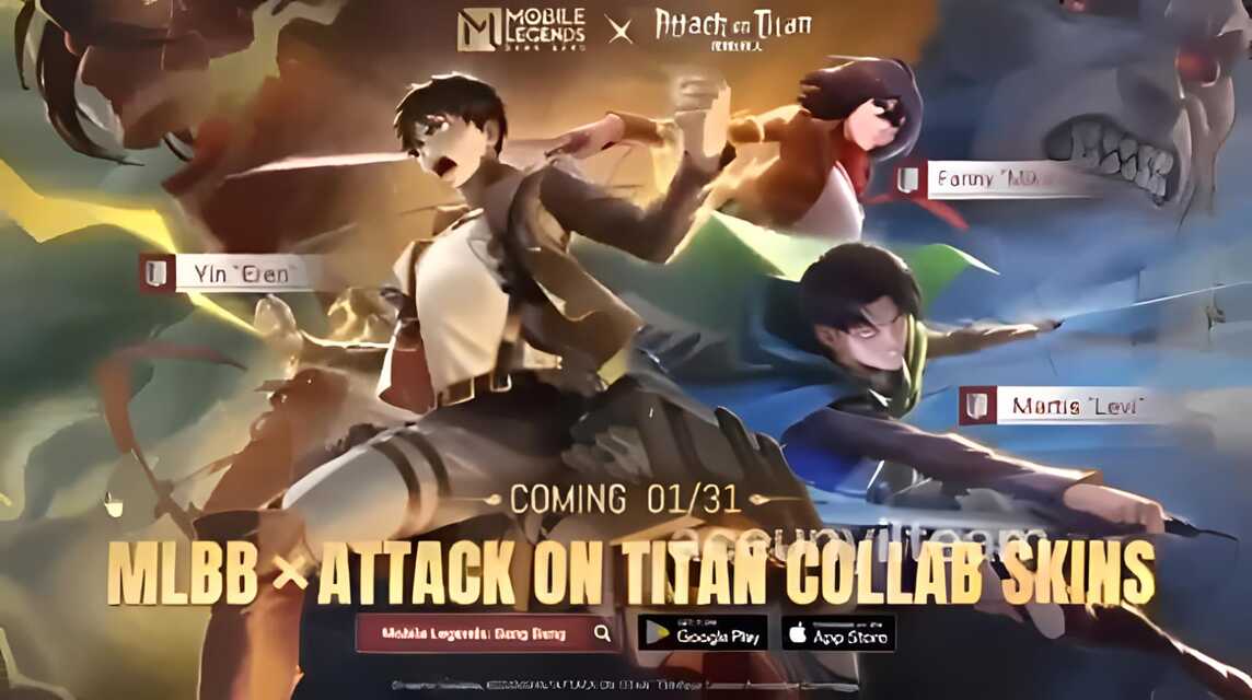 mlbb x Angriff auf Titan (2)