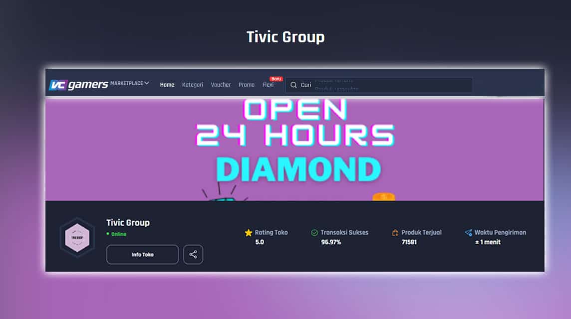 tivic Gruppe vcgamers