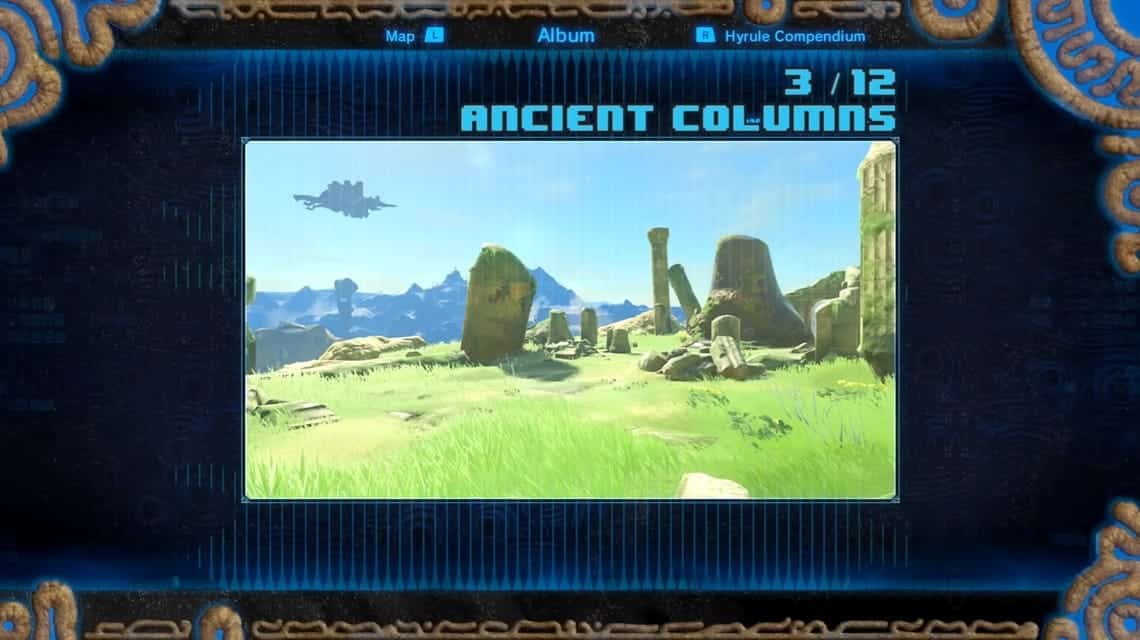 BOTW memory location - Ancient Column