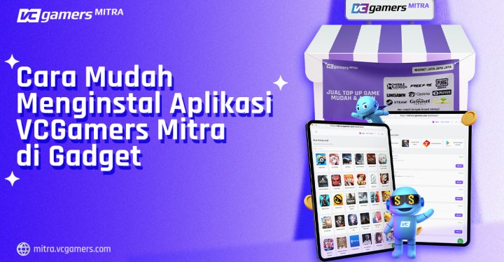 Cara Instal VCGamers Mitra di HP Android dan iOS