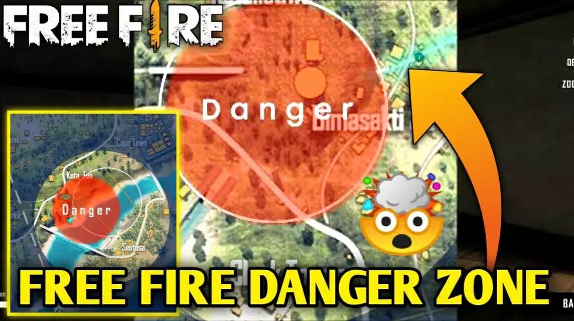 Gefahrenbereich freies Feuer