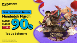 Jangan Pake Ragu Top Up MLBB Pakai GoPay, Cashback Hingga 90%!