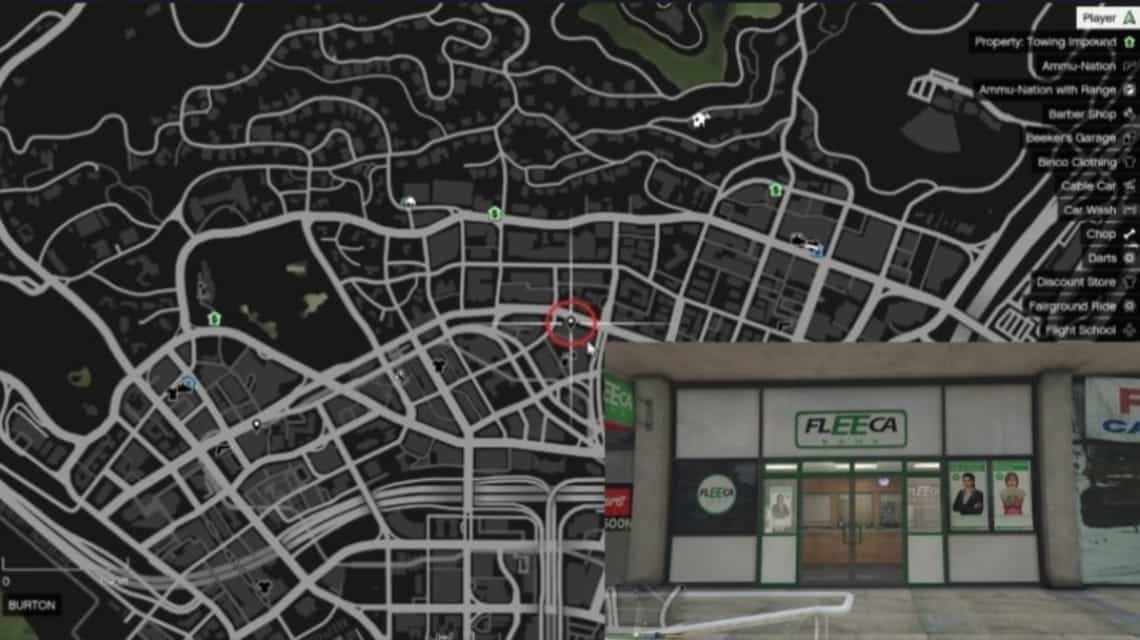 Wo befinden sich die Banken in GTA 5 – Fleeca Burton?