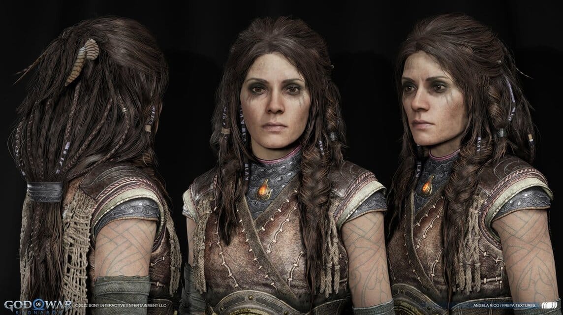 Freya God of War Concept Art