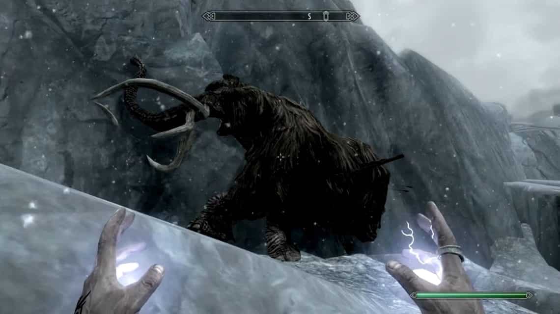 Map Skyrim - Frozen Mammoth