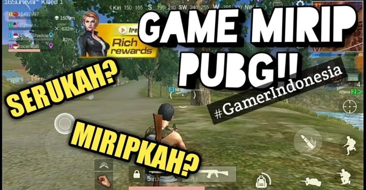 5 Game Mirip PUBG Terbaik 2024