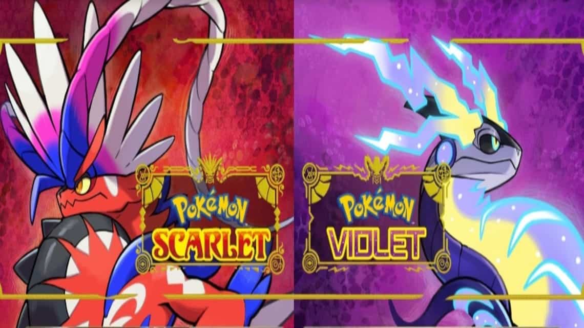 All Pokemon games - Pokemon Scarlet and Violet ninth generation games