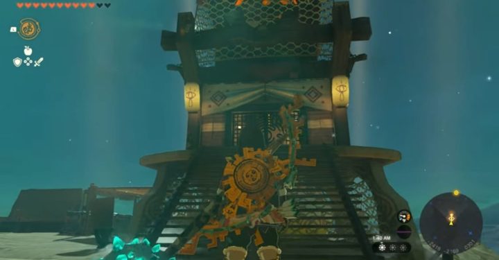 Gerudo Canyon Skyview Tower guide in Zelda: Tears of Kingdom