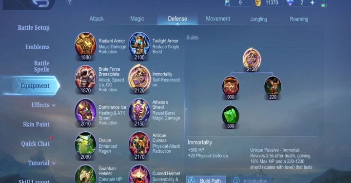 Immortal ML: Mandatory Item for All Heroes, Beginners Must Know!