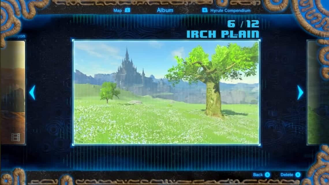 BOTW memory location - Irch Plain