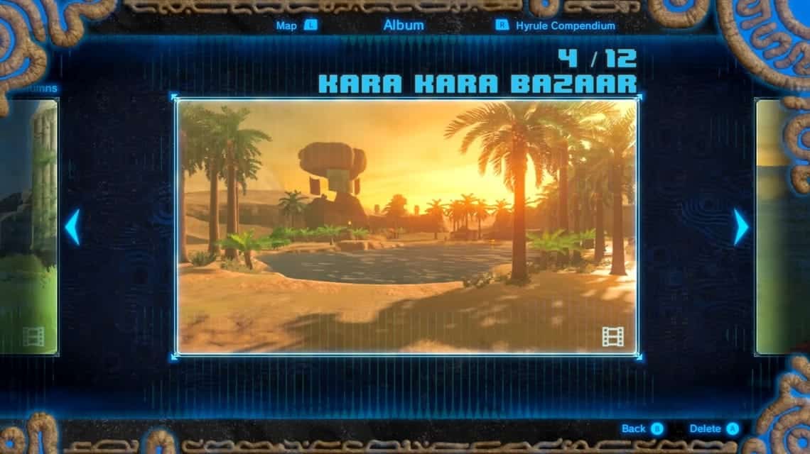 BOTW memory location - Kara Kara Bazaar