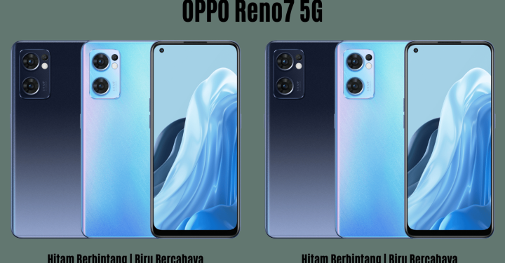 듣다! 공식 OPPO Reno7 5G 사양 및 가격