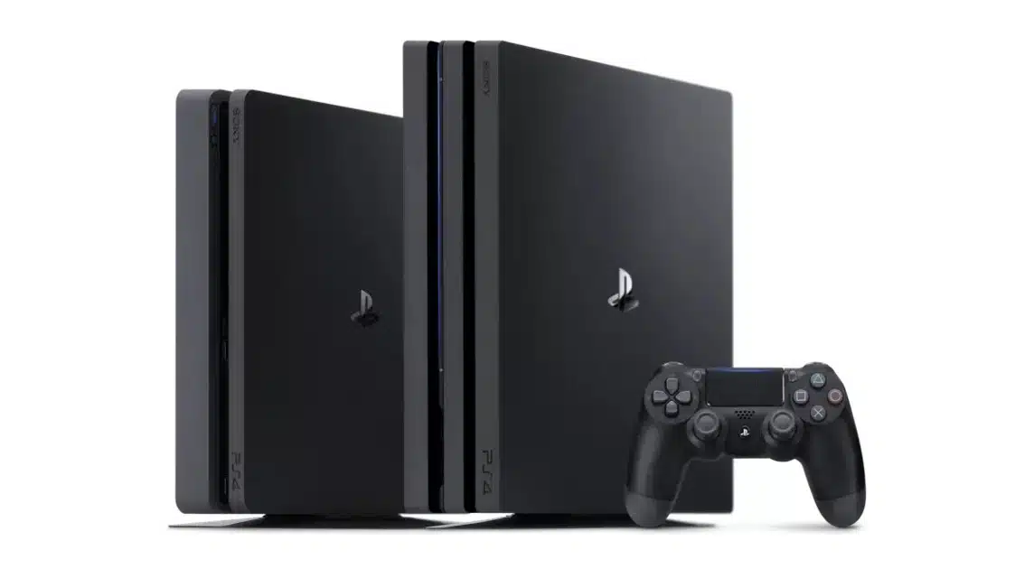 The best-selling game console PS4 by Sony