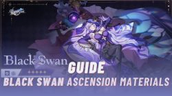 Black Swan Ascension Materials Guide in Honkai Star Rail