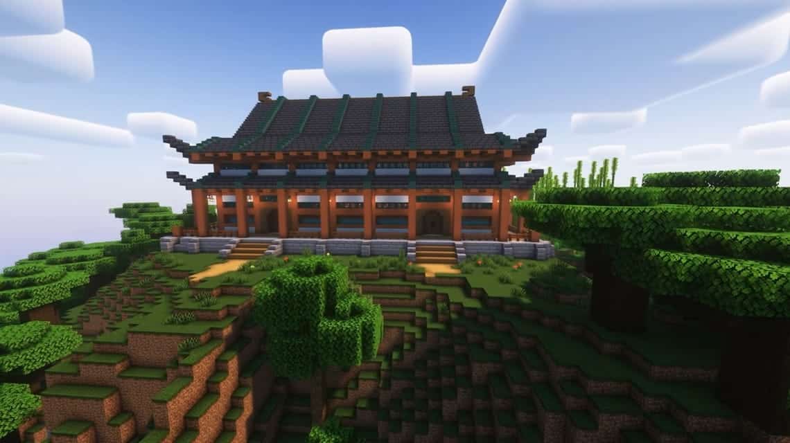 Rumah Minecraft - Rumah bergaya Jepang