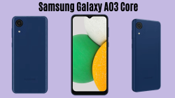 듣다! 공식 Samsung Galaxy A03 코어 가격 및 사양