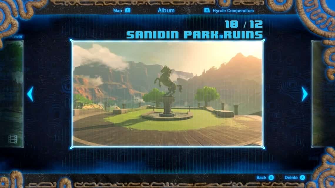 Sanidin Park Ruins